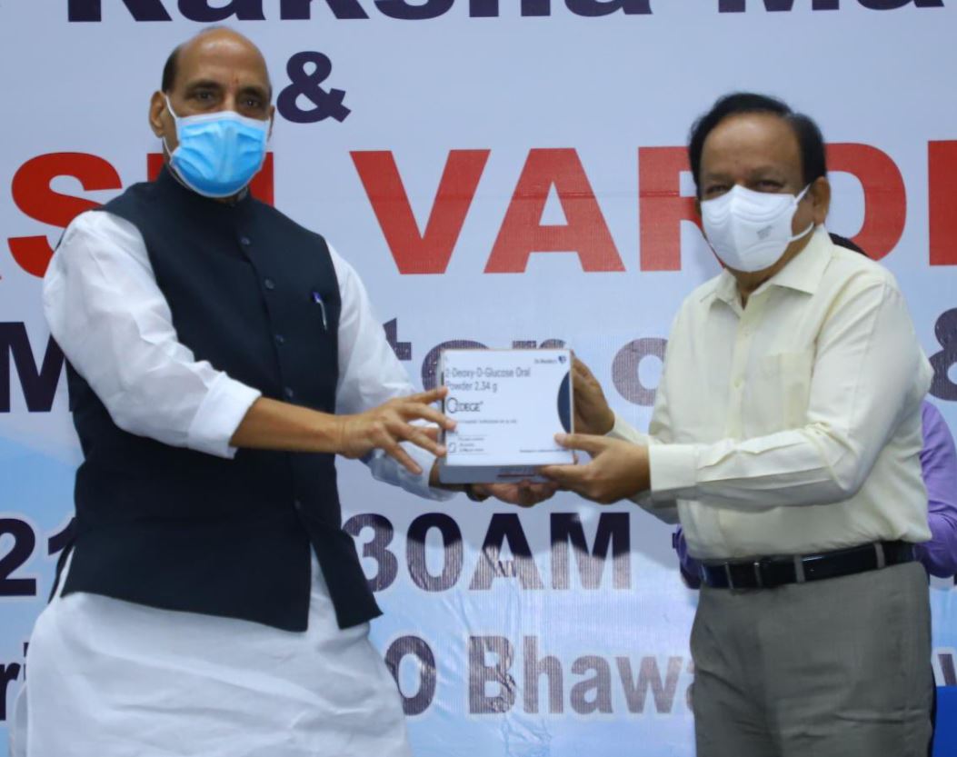 Rajnath Singh Releases First Batch Of DRDO's 2-DG Anti-COVID Drug Today