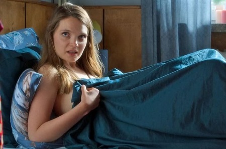 Sandra Drzymalska Polish actress played a main role as Monika in Sexify