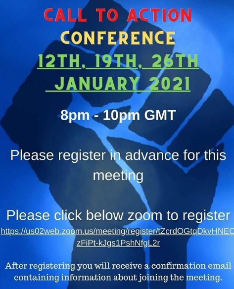 Sasha Johnson held an online conference