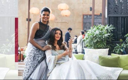 Sashi Vangapalli with Sushmita Sen
