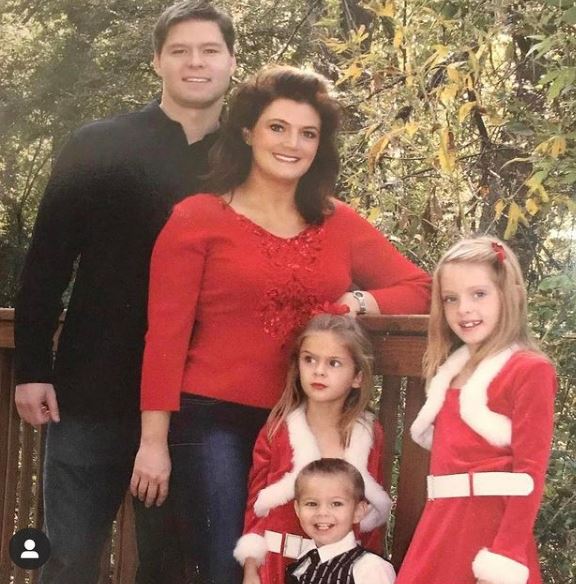 Sawyer Sharbino childhood image with his family