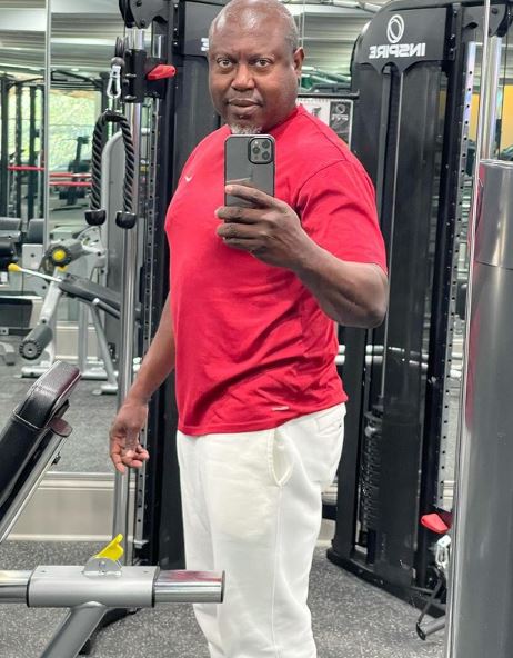Simon Guobadia is a fitness freak