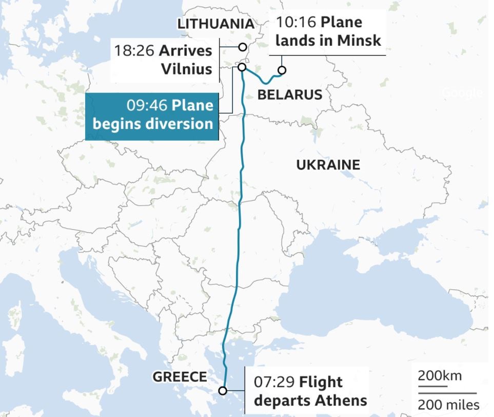 Sofia Sapega is in the news for her involvement in the hijacking of a Ryanair civilian flight