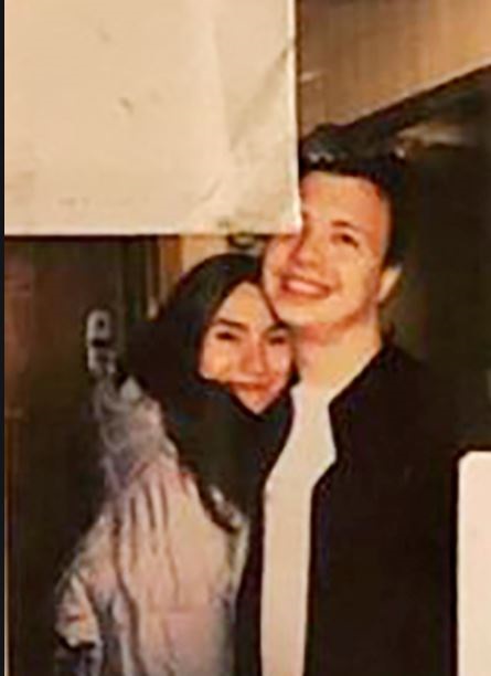Sofia Sapega photographed with her boyfriend Roman Protasevich