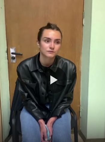 Sofia Sapega shared a confession video on YouTube for her innocence
