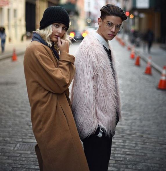 Suede Brooks and her best friend Luca Fersko