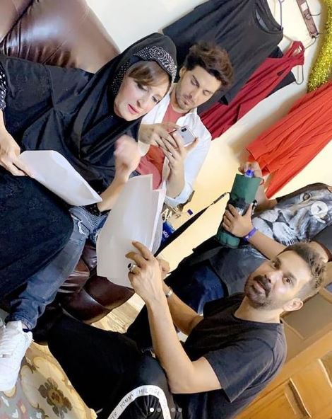 Sumbul Ansari is shooting for a TV series