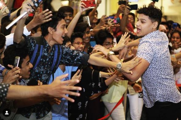 Sunny Jafry met his Karachi fans