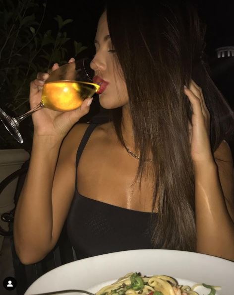 Sydney Hightower consumes alcohol