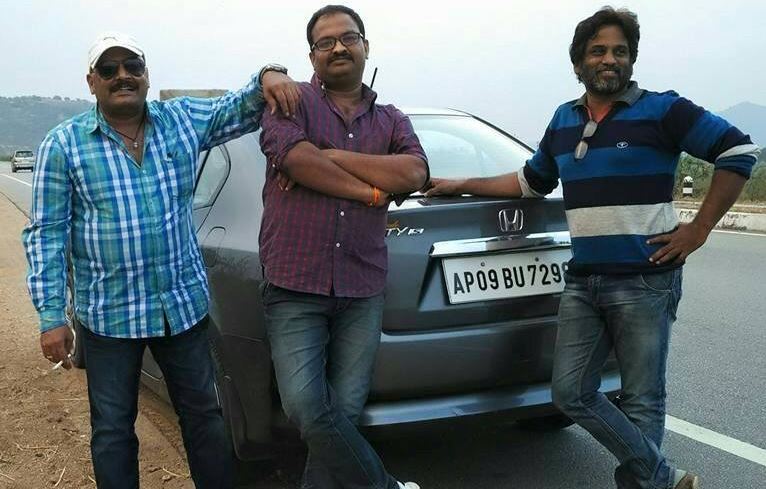 Thummala Narsimha Reddy with his friends