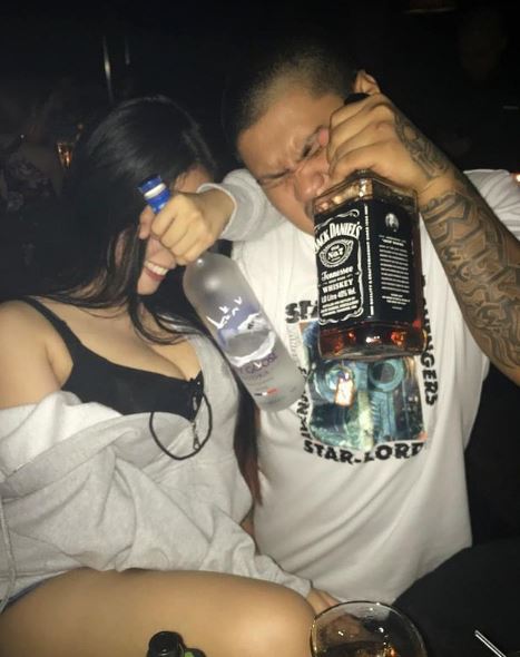 Toni Fowler consumes alcohol