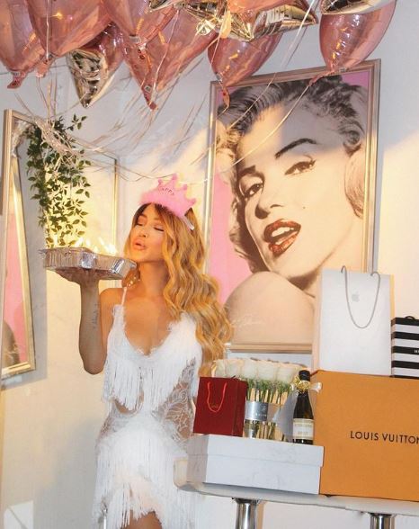 Victoria Vanna celebrating her birthday