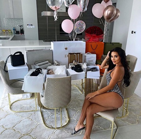 Yazmin Oukhellou shared her 27th birthday pictures
