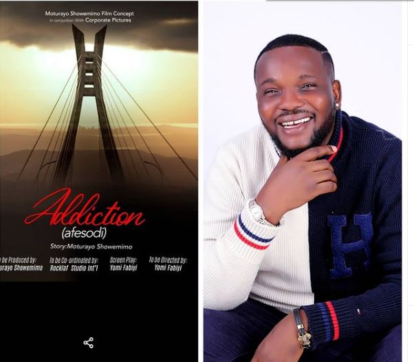 Yomi Fabiyi producing the movie 'Addict'