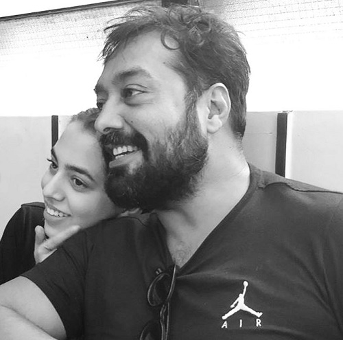 Aaliyah Kashyap photographed with her father Anurag Kashyap