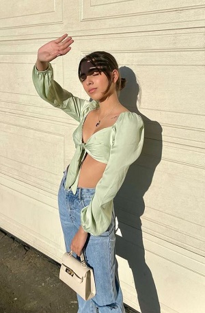Aaliyah Kashyap works with Fashion Nova Brand