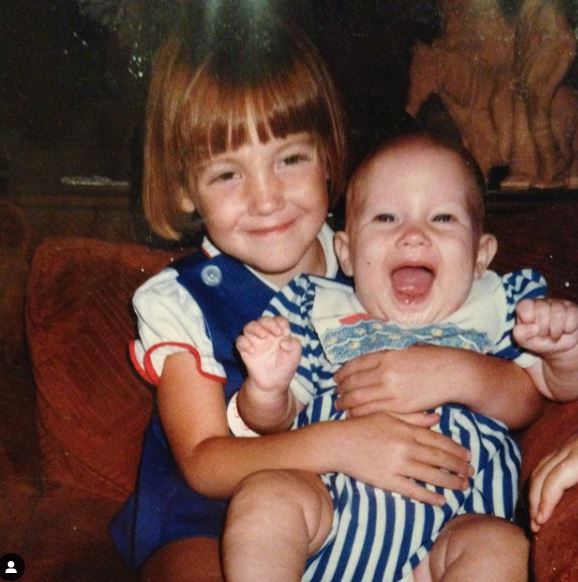 Abbey Wilson with her elder sister Ashley Wilson