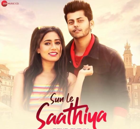 Abhishek Nigam in the music video Sun Le Saathiya