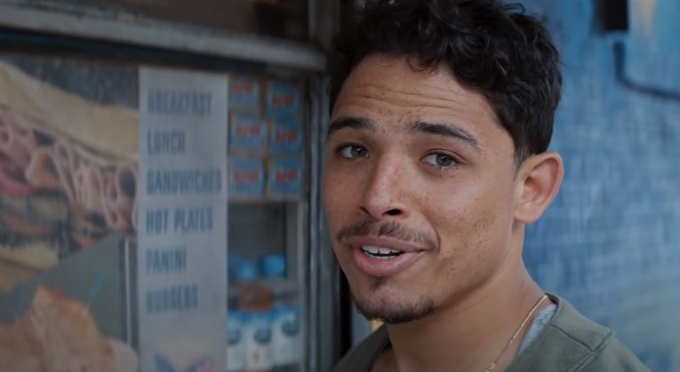 Actor Anthony Ramos as Usnavi de la Vega