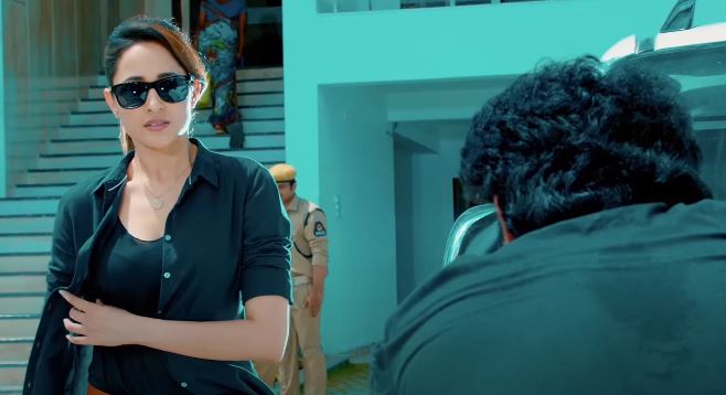 Actress Pragya Jaiswal as Kiran Reddy IPS