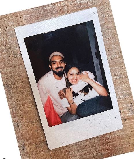 Akansha Ranjan Kapoor with KL Rahul