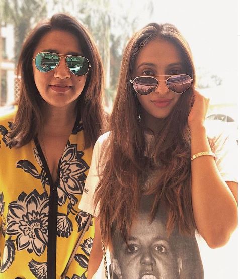 Akansha Ranjan Kapoor with her mother Anu Ranjan