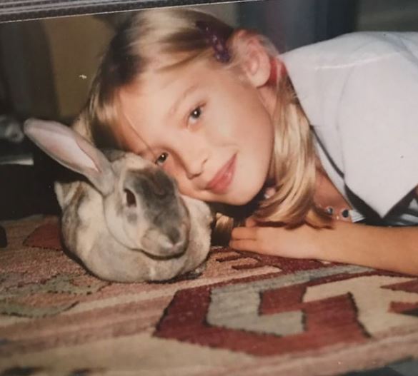 An old photo of Roxy Horner