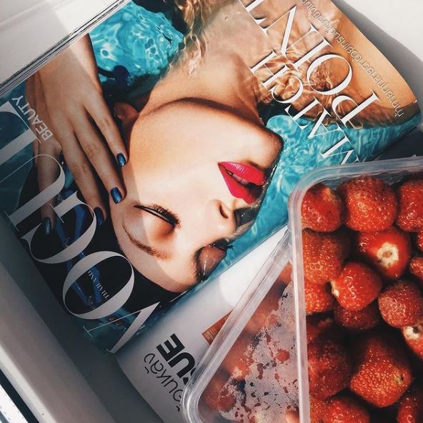 Anastasia Cebulska featured on Vogue Beauty magazine