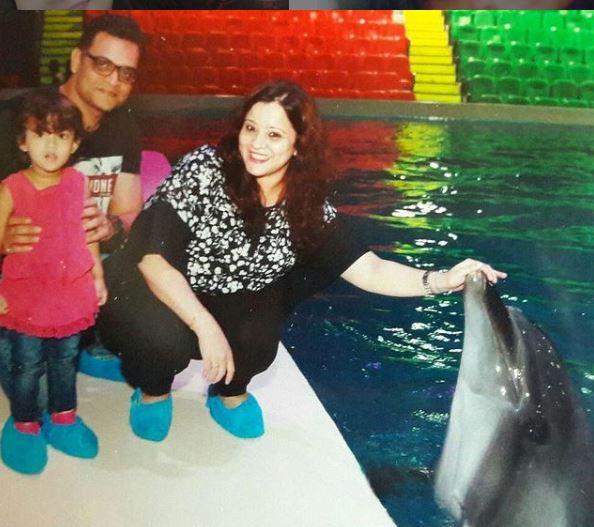 Anil Donde with his family