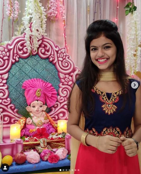 Anushri Mane celebrates Ganesh Chaturthi