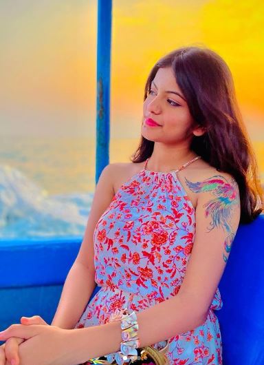 Anushri Mane tattoos
