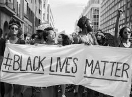 Aradhana Sharma supported the Black Lives Matter campaign