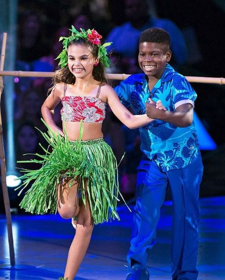 Ariana Greenblatt participated in Dancing with the Stars Juniors