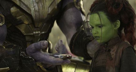 Ariana Greenblatt played the role of young Gamora in Avengers Infinity War