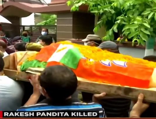 BJP leader Rakesh Pandita shot dead by terrorists in Pulwama