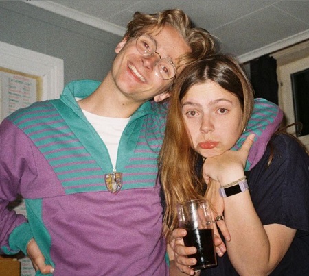 Billie Barker with her boyfriend Torjus Augestad Ambjør