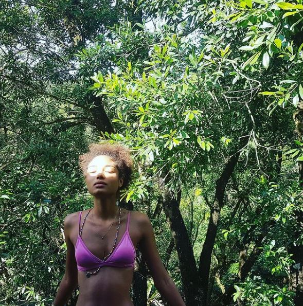Bruna Inocencio loves nature