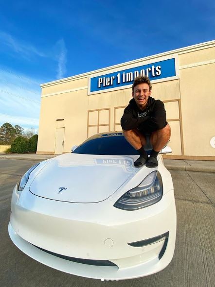 Cale Saurage bought his new car