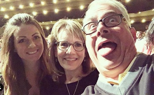 Carly Waddell with her parents Maryann and Jeff Waddell
