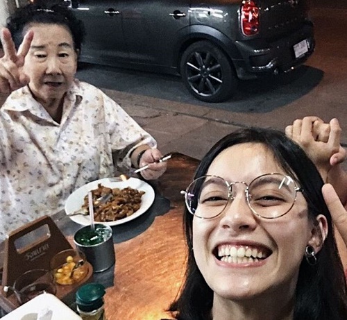 Chanya McClory shared a picture of her grandmother on Instagram