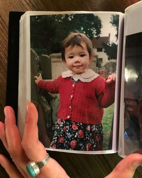 Childhood image of Hanako Greensmith
