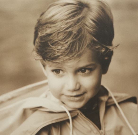 Childhood photo of Alex Costa