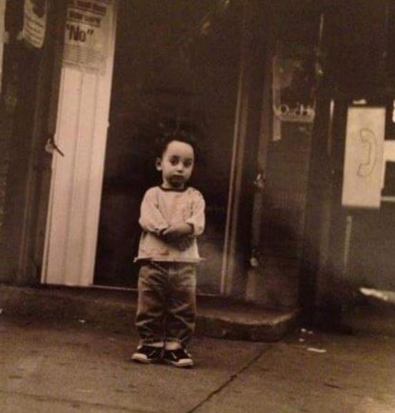 Childhood photo of Zack Bia