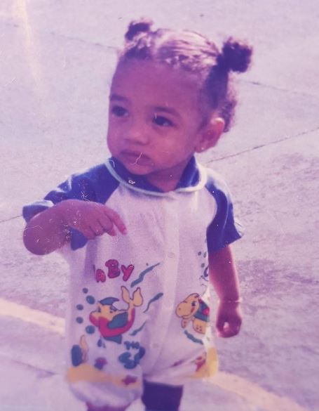 Childhood picture of Bruna Inocencio