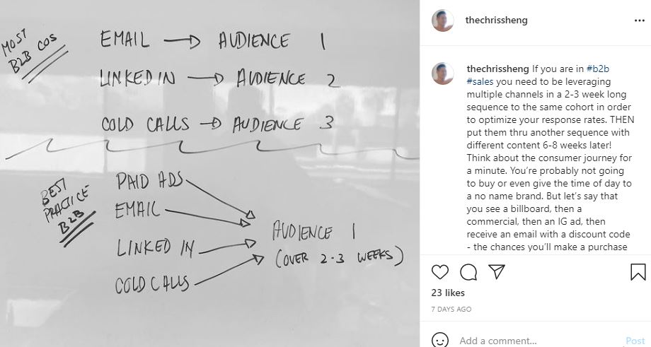 Chris Sheng's business advise