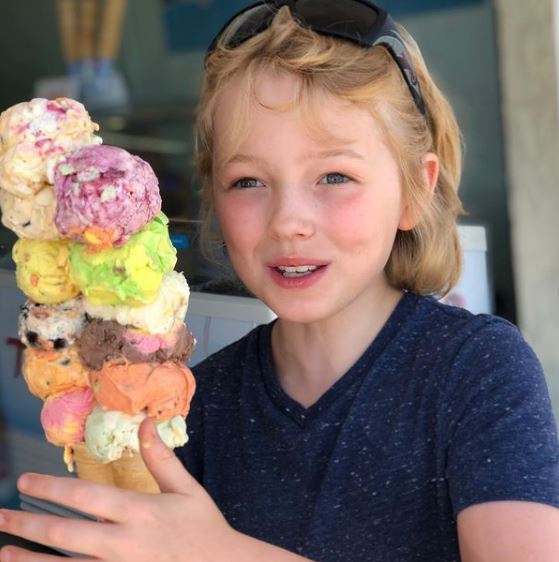 Christian Convery is an ice-cream lover