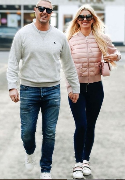 Christine Martin with her husband Paddy Mcguinness