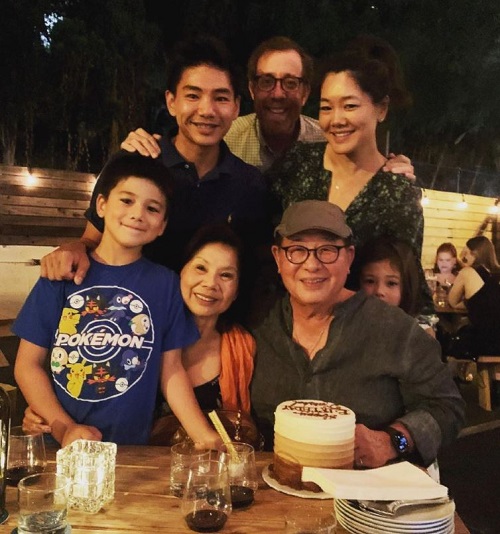 Crystal Kung Minkoff family picture