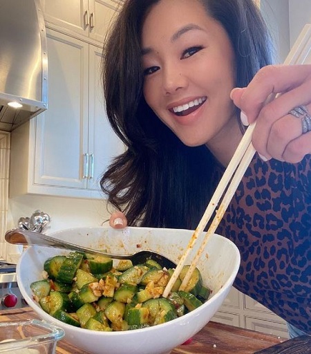 Crystal Kung Minkoff is fond of cooking