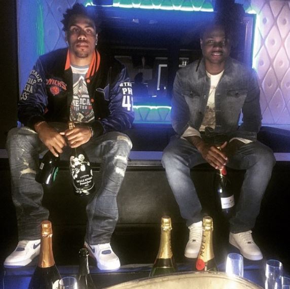DThang with his best friend